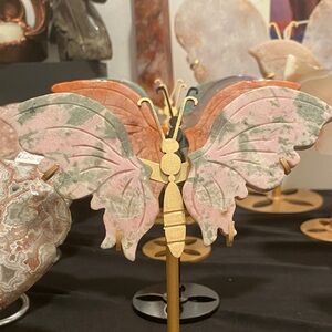Rhodonite Butterfly wings